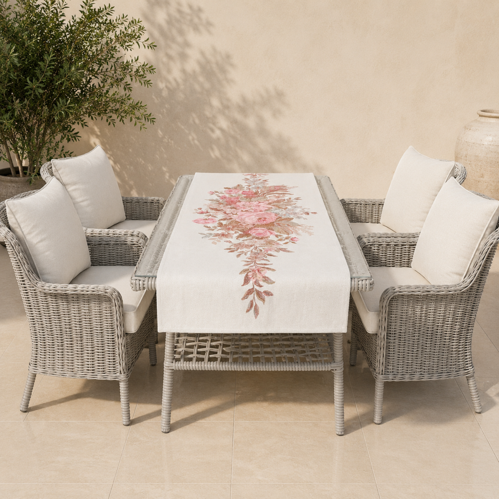 Püskül Detaylı Pano Runner 40X117
