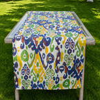 Etnik Desen Açık Renk Runner 51X173