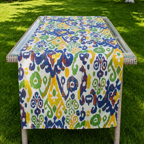 Etnik Desen Açık Renk Runner 51X173