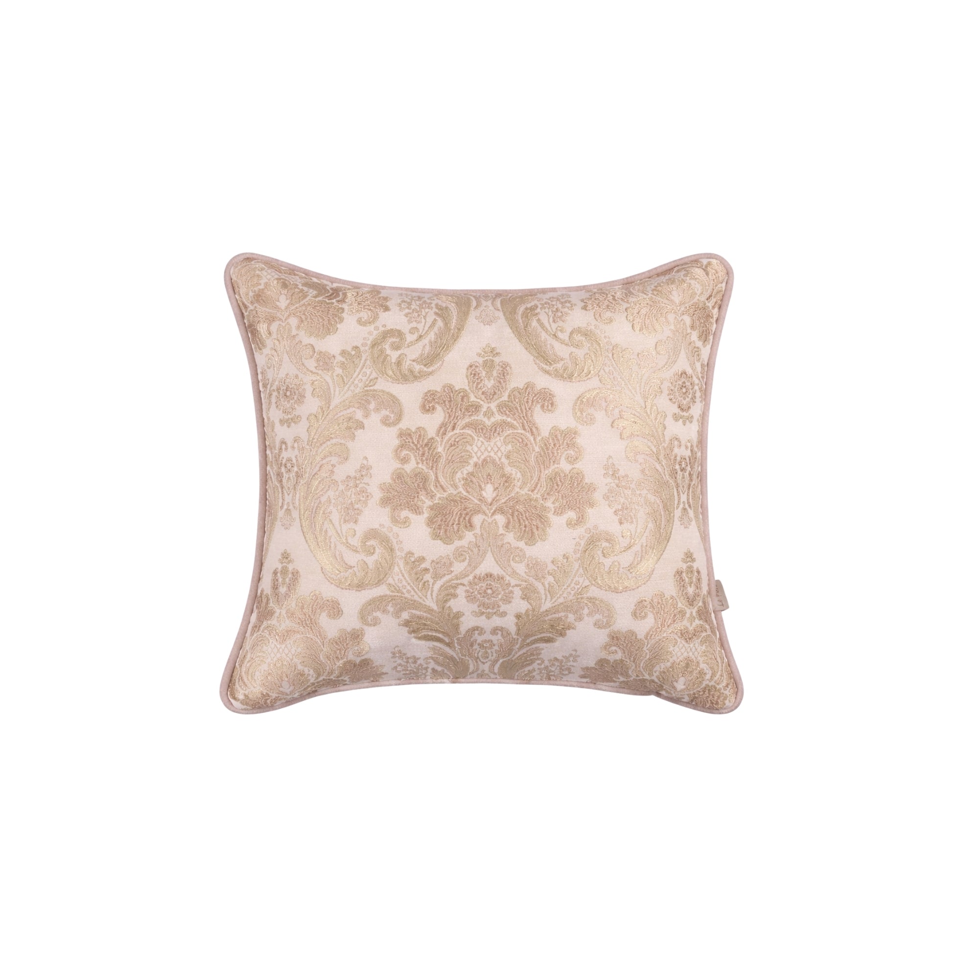 Baroque Gold Damask Desen Kırlent 40X40