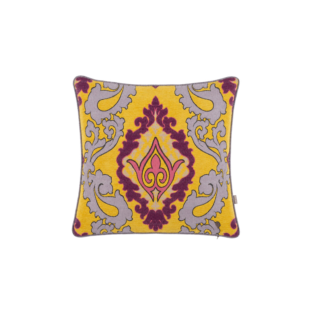 Biyeli Damask Desen Kırlent 50X50