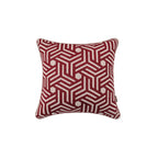 Linea Bordo Geometrik Desenli Kırlent 50X50