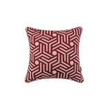 Linea Bordo Geometrik Desenli Kırlent 50X50