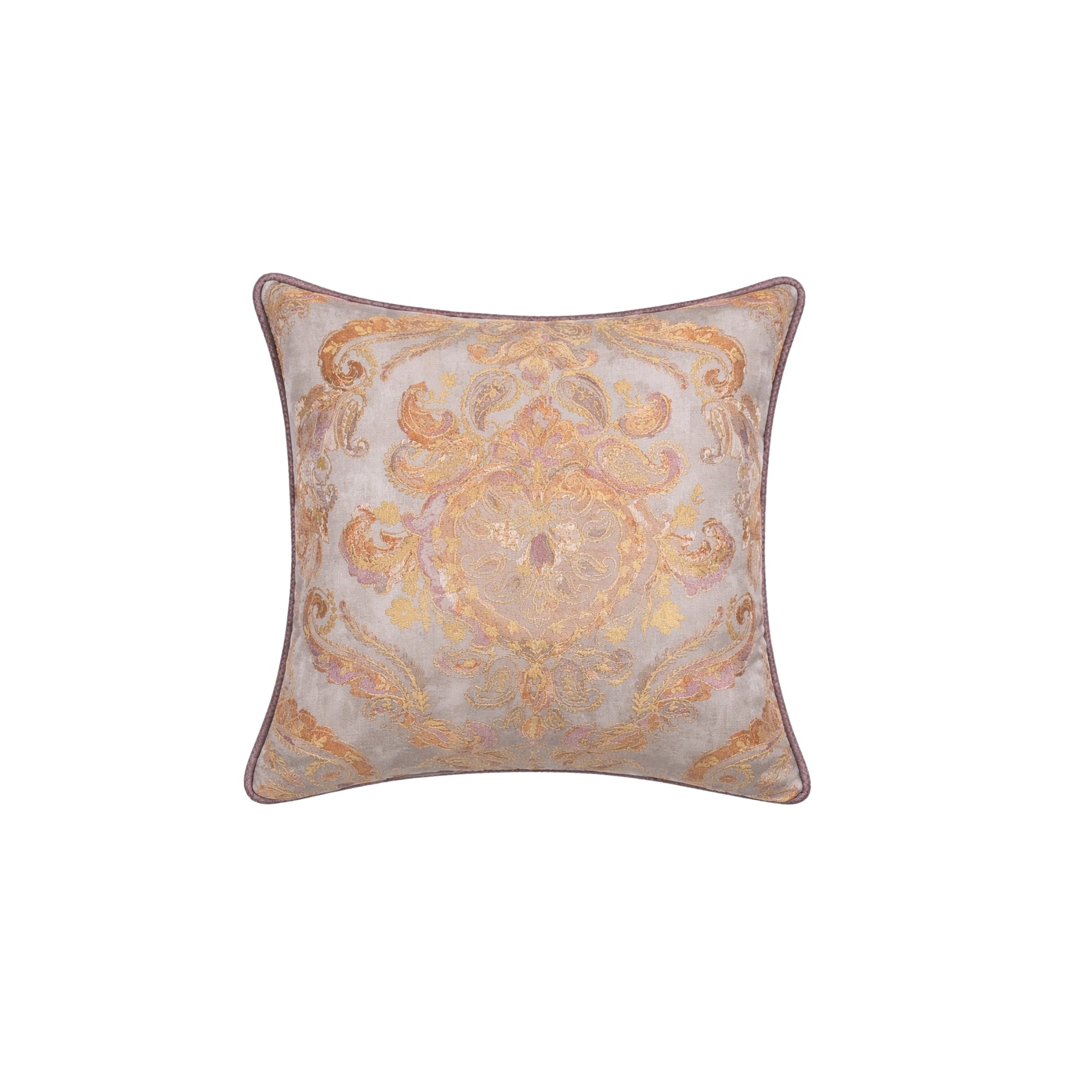 Flora Damask Desenli Kırlent 50X50