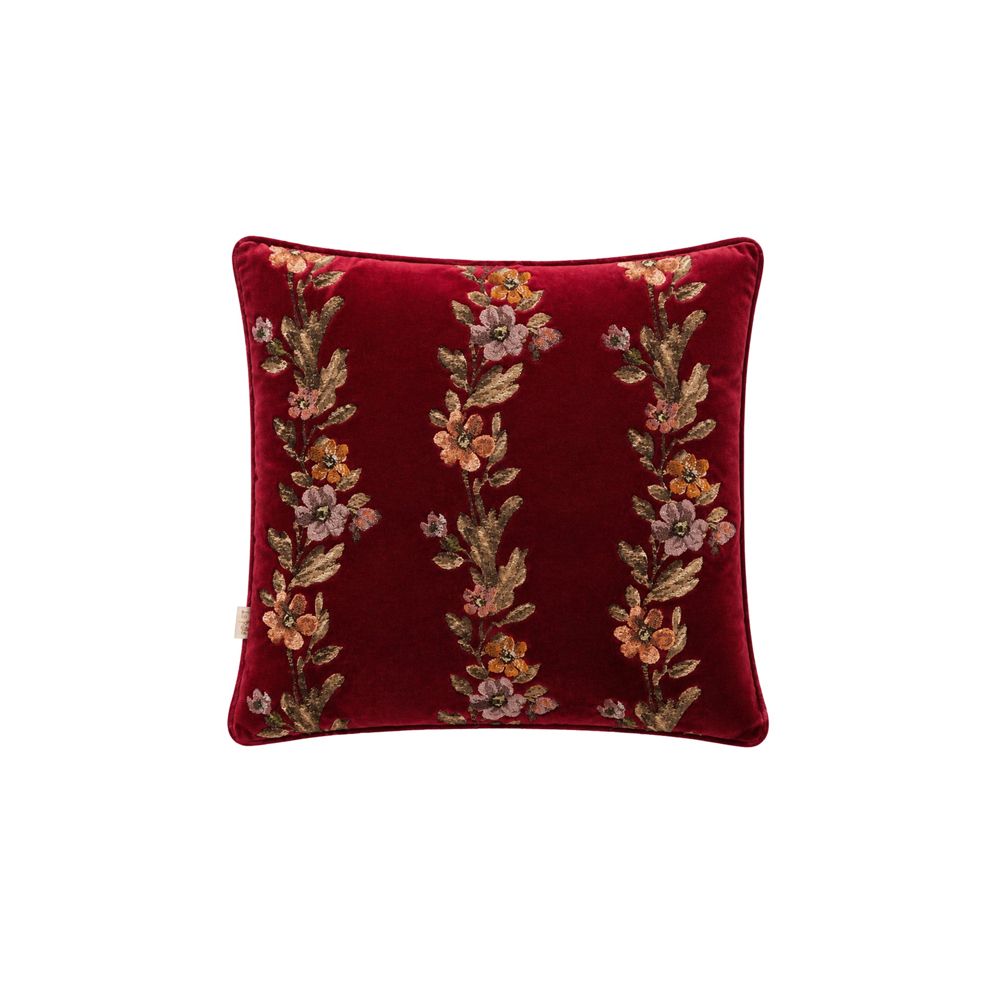 Roselle Serisi Çiçek Desenli Kırlent 45X45