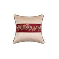 Roselle Serisi Çiçek Desenli Çift Renk Kırlent 45X45