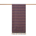 Ponpon Detaylı Çizgili Runner 50X200