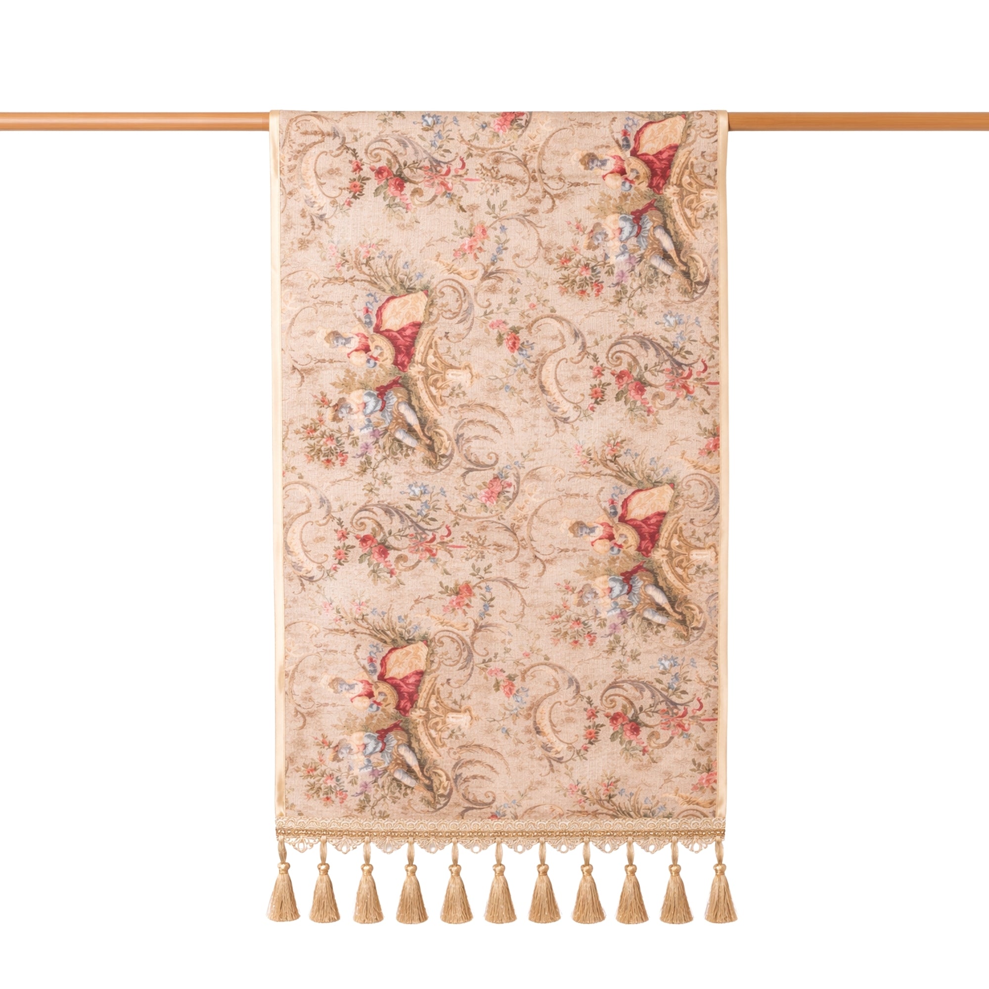 Püskül Detaylı Goblen Runner 50X130