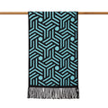 Geometrik Desenli Püskül Detaylı Runner 50X150