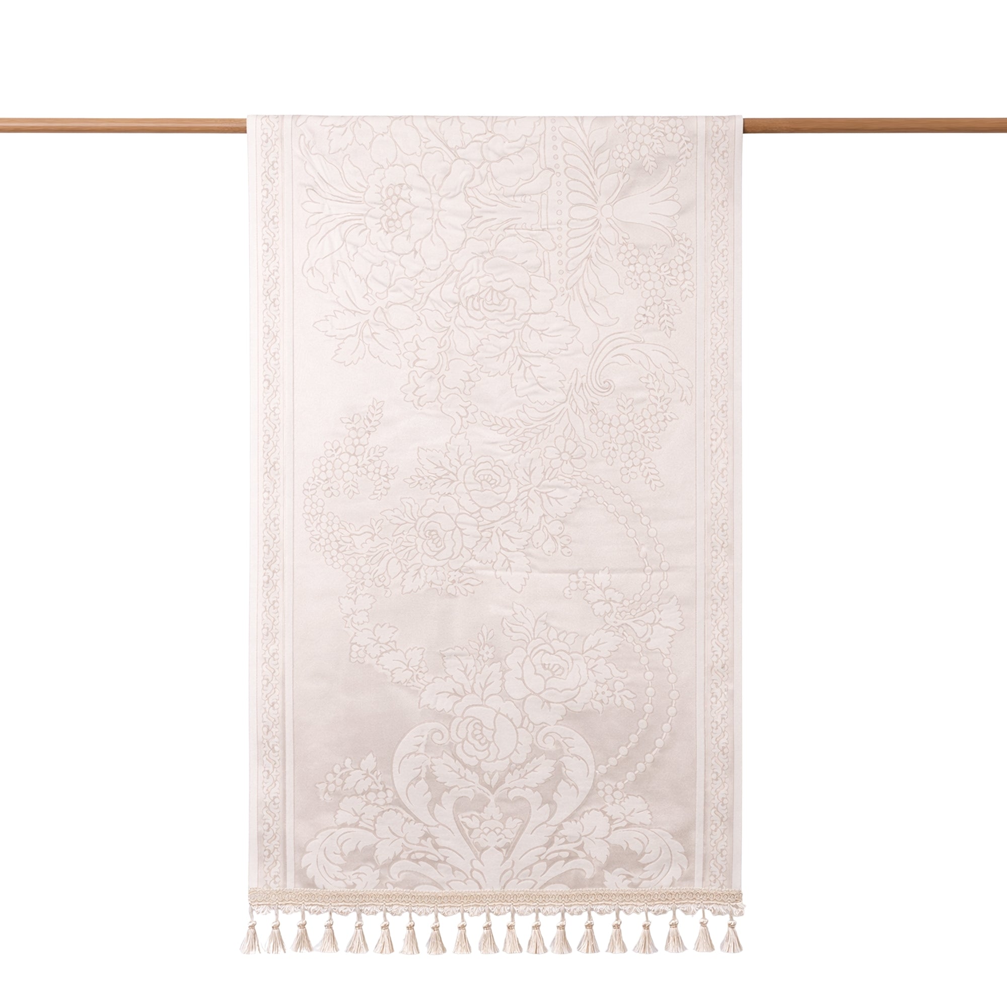 Püskül Detaylı Desenli Runner 60X182