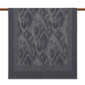 Siyah Gri Koltuk Şalı 135X145 cm