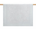 Açık Gri Su Yeşili İkat Desenli Koltuk Şalı 134X141 cm